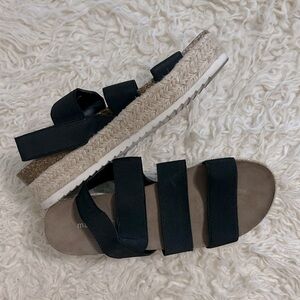 Madden girl strappy espadrille platform sandals